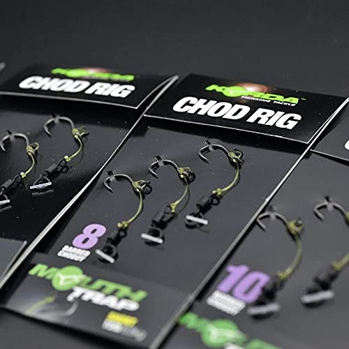 Korda Chod Rig Mouth Trap Short Barbless Choddy Qty 3