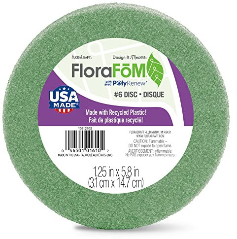 Floracraft Styrofoam Disc Arranger-5.875X1.188