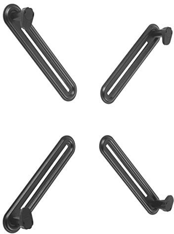 HALTERUNGSPROFI Adattatore VESA per Monitor LED e LCD da 13 a 27 Senza Fori VESA, Supporto per Montaggio Professionale Office-VESAPLUS Nero