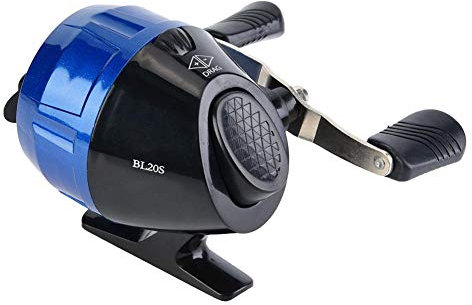 Kapselrolle,Spincast Rolle,Spinning Angelrolle Spincast Rolle Blau Casting Rolle Inner Line Spincast Angelrolle Fish Wheel Closed Angelrolle Blau