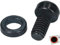 SHIMANO Klemmschraube für BR-R353 Hinterrad M6x11,5mm + Unterlegscheibe schwarz