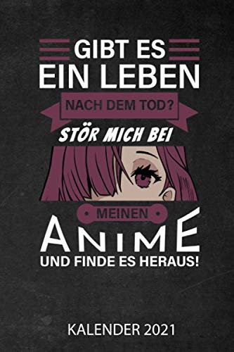 Anime Kalender 2021: Jahresplaner 2021 für Anime Fans I Januar- Dezember I Format 6x9 Zoll, DIN A5 I Soft Cover matt