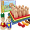 SCHMETTERLINE® Bastel-Set für Kinder – 12 Spiel-Figuren aus Holz zum Basteln, Bemalen, Dekorieren – Bastelbox