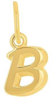 Amor Motivanhänger Unisex Damen Herren Anhänger, 1,3 cm, Gold, B, Kommt in Schmuck Geschenk Box, 2013429