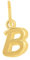 Amor Motivanhänger Unisex Damen Herren Anhänger, 1,3 cm, Gold, B, Kommt in Schmuck Geschenk Box, 2013429