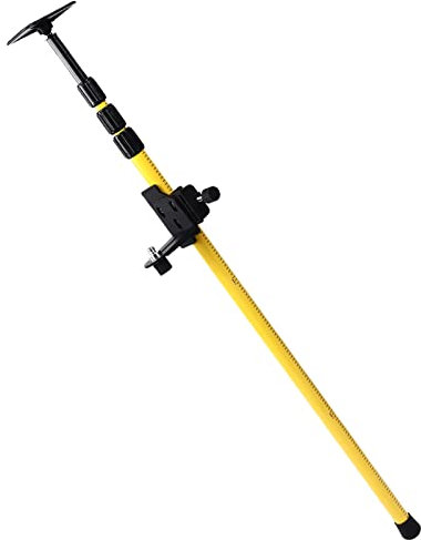 Laser Telescopic Pole, Easy to Fix Leveling Telescoping Pole for and Line Lasers