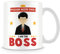 Mug cadeau pour patron/manager – Veuillez noter ceci : I Am The Boss