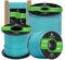 Abma Cord Paracord 2mm 100m 100% Nylon Seil Typ I Schnur mit 1 Kern Allzweckseil - Max. 45kg (100lbs) - Türkis