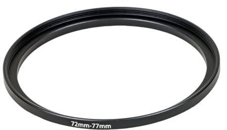 72mm to 77mm Step-Up Ring Filter adapter (72mm-77mm) Camera Filter Ring for 77mm UV ND CPL Filter (MPIXO)