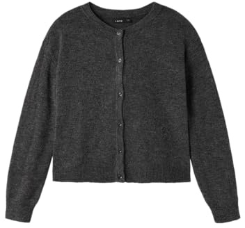 Name IT Mädchen Nlflodet Ls Short Knit Cardigan Noos Strickjacke (1er Pack)