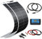 XINPUGUANG Pannello solare flessibile da 200 W, 18 V, 2 pezzi da 100 W, monoristallino, pannello solare flessibile fotovoltaico per campeggio, barca, roulotte (200 W-bianco)