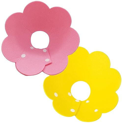 BESPORTBLE 2pcs Cat Cone Collar Soft Gentle Post-surgery Recovery Licking Protection Portable Comfortable Felt Material for Cats Rabbits Dogs