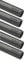 5 x PVC Rohr Ø 40mm, 1m lang Kleberohr grau für Wasser und Abwasser z.B. Abfluß Waschmaschine