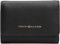 Tommy Hilfiger Portefeuille Femme Logotape Trifold Petit, Noir (Black), Taille Unique