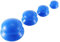 Quystetes Azul Latas de VacíO Masaje Ventosas de Silicona Absorbente de Humedad Ventouse Anti Celulitis Fisioterapia Dispositivo de Cuidado de 4 Piezas