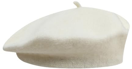 YZROHYI Baskenmütze Damen,Hut Französischer Mütze Franzosen,Barrett Mütze für Frauen,French Beret Sommer,Maler Barett Cap,Pantomime Kostüm Baskenmütze Karneval,Klassische Barrett Künstler