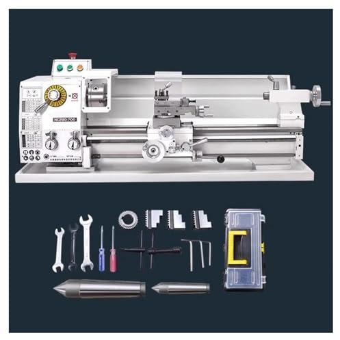 Piccolo tornio for uso domestico, velocità orizzontale, macchina utensile multifunzione aggiornata for perline HC280