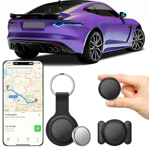 GPS Tracker Auto(Kompatibel mit iOS & Android) GPS Tracker Auto Ohne ABO,2026 Neues Magnetischer Smart Tag GPS Tracker Globale Abdeckung Mini Tracker Weltweite IP67 für Autos,Motorräder,Fahrrad