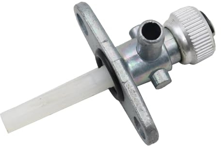 Robinet D'essence Convient Pour KTM 50, 65, 400, 620, 660, 690, 790, 890, 950, 990, 1090 Et 1190 Robinet Essence Motoculteur(Silver)