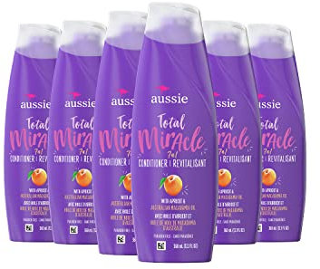 Aussie Total Miracle Collection 7N1 Conditioner, 12.1 Fluid Ounce (Pack of 6) by Aussie