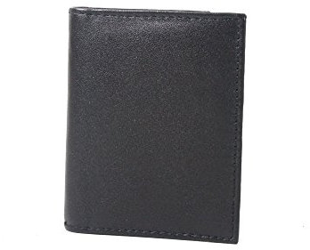 Portefeuille Homme Porte Carte Crédit Visite Monnaie en Cuir Synthétique Neuf G, Noir, Taille Unique