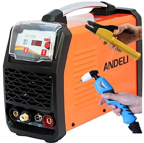 45amp Air Plasma Cutter Cutting Machine & 250amp Stick/Arc/MMA 2 in 1 Inverter Welder + Accessories