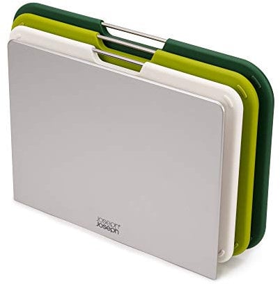 Joseph Joseph Nest Boards - Juego de 3 Tablas de Cortar Standard - Verde