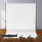 Holdfiturn Photo Studio Backgrounds Muslin Collapsible Backdrop Adjustable Background Frame Background Support Stand with 3 Photography Clamps 1.6 x 3 m White