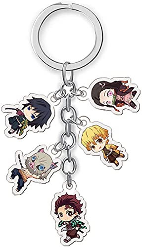 Porte-clés Demon Slayer Kimetsu no Yaiba - Décoration à suspendre - Porte-clés Anime (C)