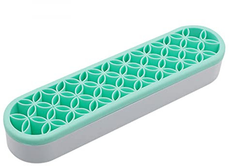 Silikon Pinselhalter Organizer für Malpinselhalter, Bastel- oder Nähwerkzeuge Pinsel Trockenständer Mehrzweck-Diamant-Malstifthalter Nähhandwerk Werkzeughalter Aufbewahrungsbox für Stash und Store