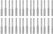 30 Pièces Affûteur de Tronçonneuse Pierre Affûteuse de Tronçonneuse Pierre Affûteuse de Tronçonneuse Scie à Chaîne Lime de Meulage Tronçonneuse Fraise Scie à Chaîne Meulage Fraise 4.0mm 4.8mm 5.5mm Li