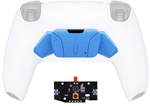 eXtremeRate RISE4 Ersatz Rück Paddles&Remapper Board für ps5 Controller Rise/RISE4 Remap Kit, Austauschbar K1K2K3K4 Back Button/PCBA Platine[KEIN Full Remap Kit]-Starlight Blue