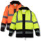 RODOPI FREEZ-Reflex Winter Arbeitsjacke Herren und Damen Gr.S-XXXL Reflektierende Jacke wasserdicht EN ISO 20471:2013 & EN ISO 13688:2013 Warnschutzjacke (as3, alpha, m, regular, regular, Gelb)