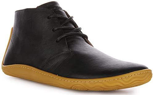 VIVOBAREFOOT Herren Addis Desert Leder Black Stiefel 42 EU