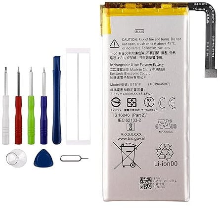Neu Vvsialeek Hohe Qualität GTB1F Ersatz Akku Kompatibel Für Google Pixel 5 GD1YQ GTT9Q mit kostenlosem Toolkit.