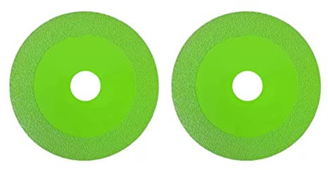 Disques de Coupe en Verre, Lame de Scie, Meule Circulaire pour Carreaux de Céramique, Bouteille de Vin, Disque de Coupe pour Meuleuse D'angle, Meulage du Verre (2PCS)