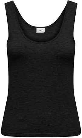 JdY Damen Jdymila S/L JRS Tank Top, Schwarz, L EU