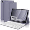 Keyboard Case for Samsung Galaxy Tab A9+ 11, Magnetically Detachable Wireless Bluetooth Keyboard with Protective Cover and Pen Holder for Samsung Galaxy Tab A9 Plus 11 inch 2023, Purple