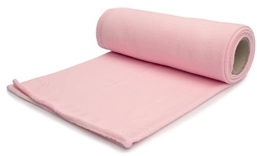 Futter Vlies, Strickfutter fleece 140 g/m², 50 x 155 cm (Hellrosa)