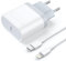 Cargador iPhone - Certificado MFi - 20W Cargador USB C Carga Rapida y 2M Cable iPhone, Cargador Rápido Pared Corrient TORTOISE LOOK Enchufe para iPhone 14/14 Pro/14 Pro Max/13/12/11/XR/XS MAX/X/iPad