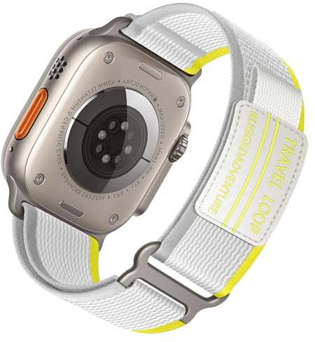Trail Loop for Apple Watch Strap 44mm 46mm 41mm 40mm 38mm 42mm 45mm iWatch Straps Ultra 3/2 49mm Men/Women,Nylon Sport Strap for Apple Watch Series 11 Straps 10 9 8 7 6 5 4 3 SE/2