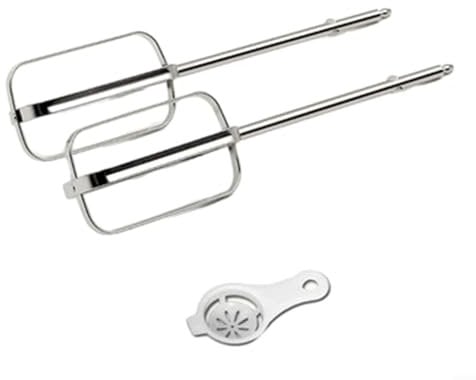 Hand Mixer Beater Replaces Part, Stainless Steel Wire Whisk Attachment for Kenwood Automatic Blend Mixer(Four sticks*2)