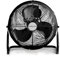 CREATE / AIR FLOOR RETRO/Ventilador industrial de suelo Negro/Ventilador 12 pulgadas,flujo de aire potente, 3 velocidades,silencioso,ligero, patas antideslizantes, 55W