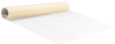 VEVOR Film de protection de tapis, 920 mm x 60,96 m, protecteur de sol et de surface avec dos auto-adhésif, rouleau de film protection adhésif polyéthylène pour construction, rénovation intérieur