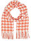 s.Oliver Schal mit Hahnentritt-Muster und Fransen orange 1