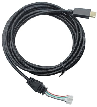 Durability Type C Connectors Headsets Cable For ROGDelta/ROG DeltaS Earphone Wire for Gaming And Podcast Repairs