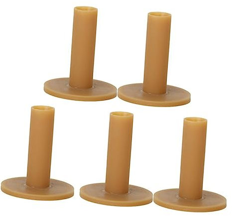 BESPORTBLE 5stücke Gummi- Kaffeebraun Frosttage Und Wintergebrauch Einfach Zu Verwenden Transportieren Unverzichtbares Accessoire Für Golfer