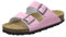 AFS-Schuhe 2100, pantofole da donna alla moda, in vera pelle di alta qualità, Made in Germany, Vernice rosa, 38 EU