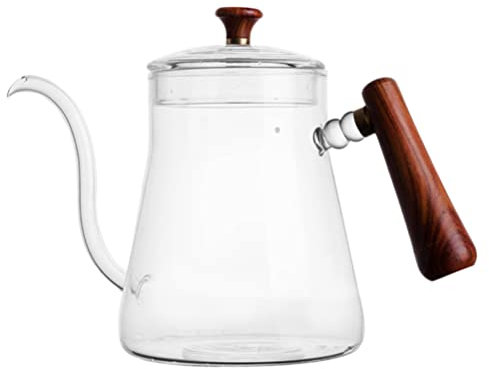 NTALJC Verre sifflet thé Bouilloire Haut de Gamme Micro-Ondes Coffre