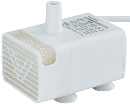 Pompa per fontana d'acqua per gatti, unità motore di ricambio, ultra silenziosa, 5,5 x 3,8 x 3 cm, design sommergibile, a basso consumo energetico, per sistemi di idratazione per animali domestici